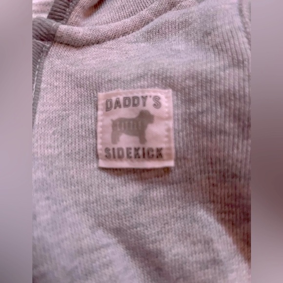 NWOT. Baby Boy Carter's Embroidered Dog Fleece Coveralls - Picture 3 of 3